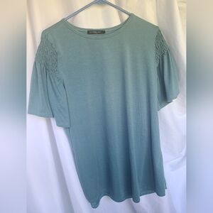 Acting Pro Los Angeles Shirt With Ruched Sleeves